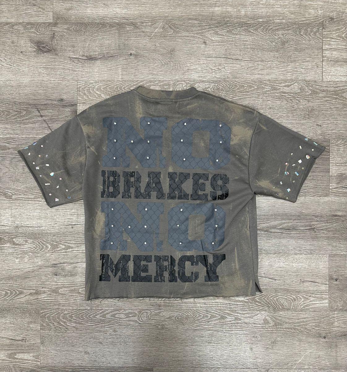 SHADY" F-TERRY CROPPED T-SHIRT