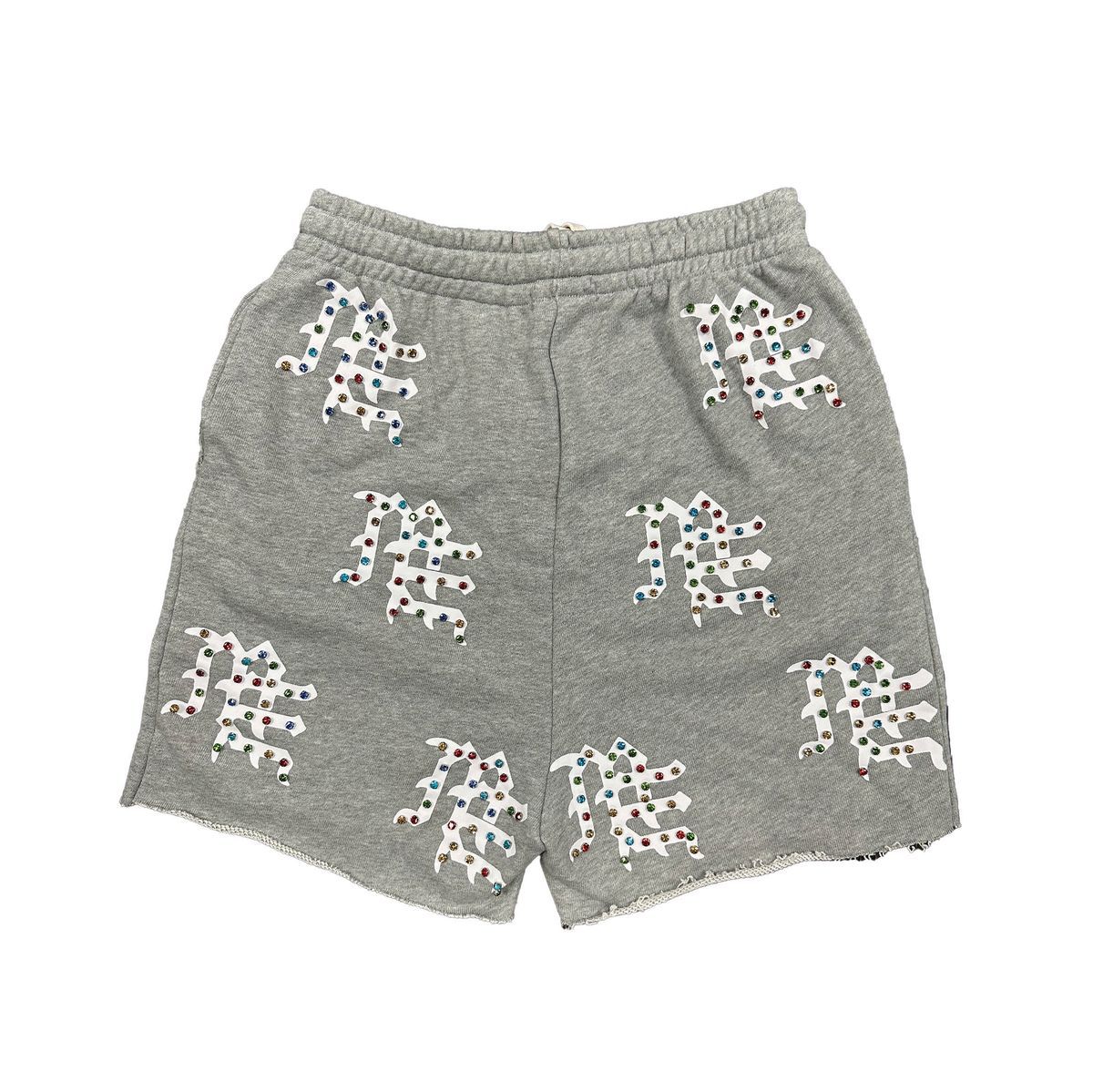 Grey 'ME' Logo Shorts