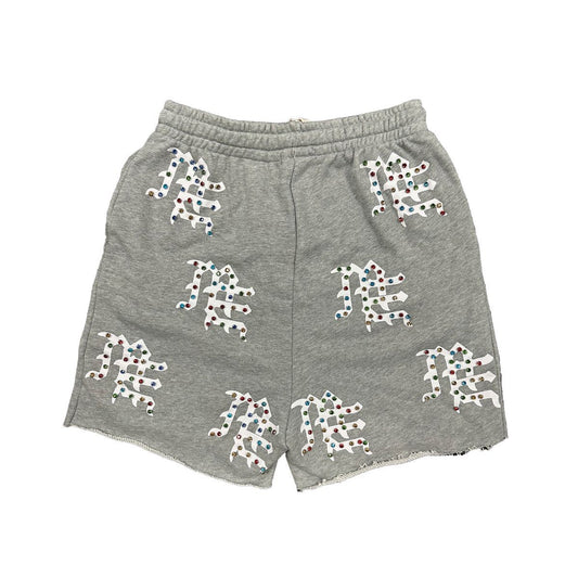 Grey 'ME' Logo Shorts
