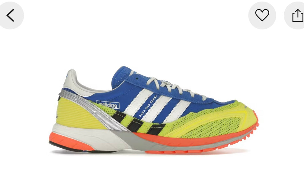 Bad Bunny Adizero SL 72 Blue