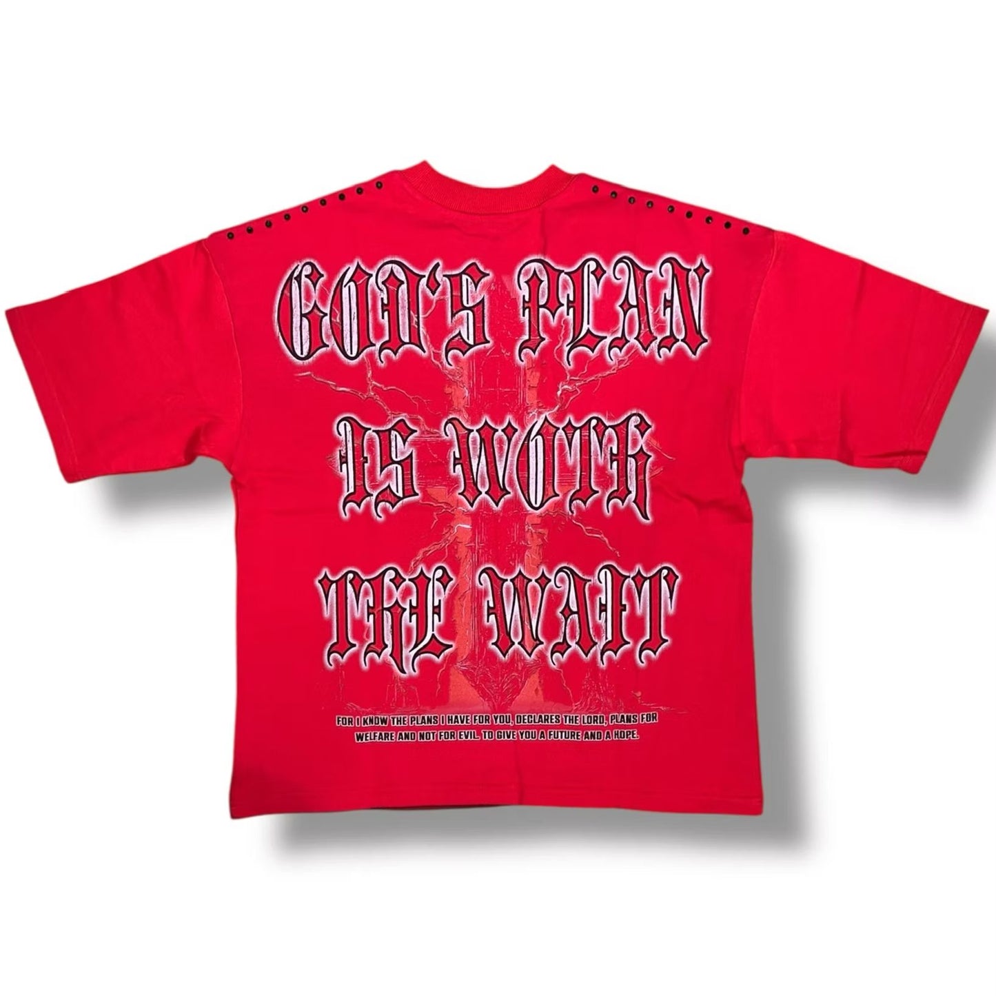 Glaza God Tee Red