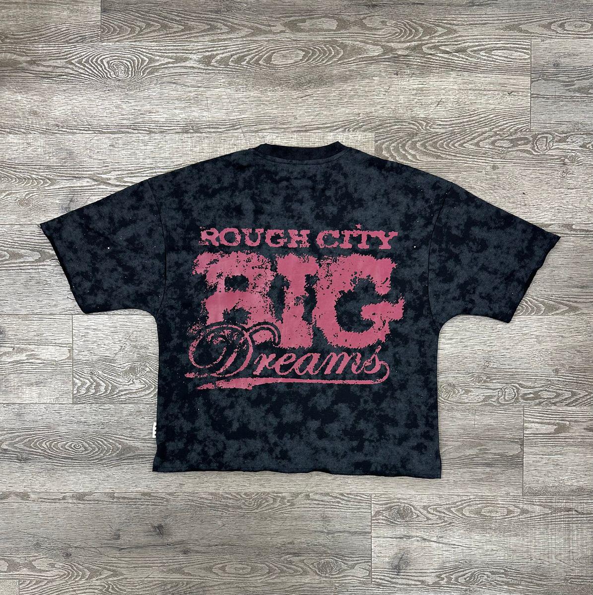 SYNERGY" F-TERRY CROPPED T-SHIRT