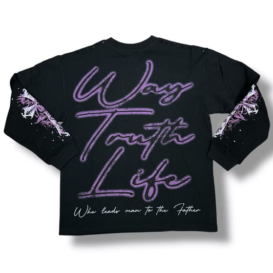 Glaza God Long Sleeve Purpme