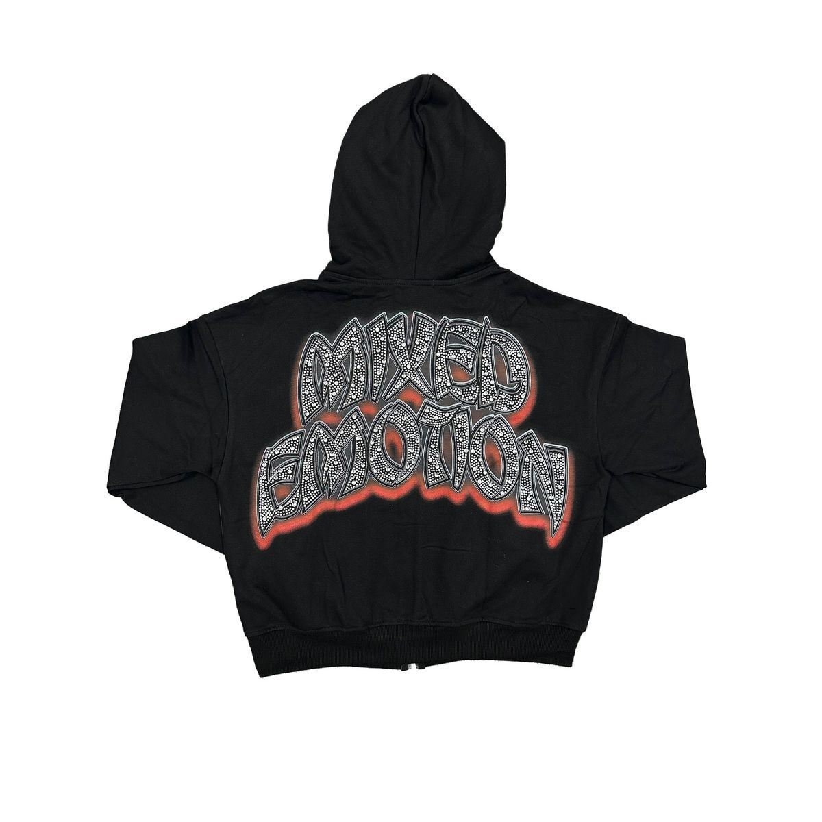 Mixed Emotion Last Dance’ Rhinestone Hoodie