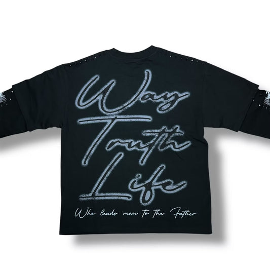 Glaza God Long Sleeve - Black