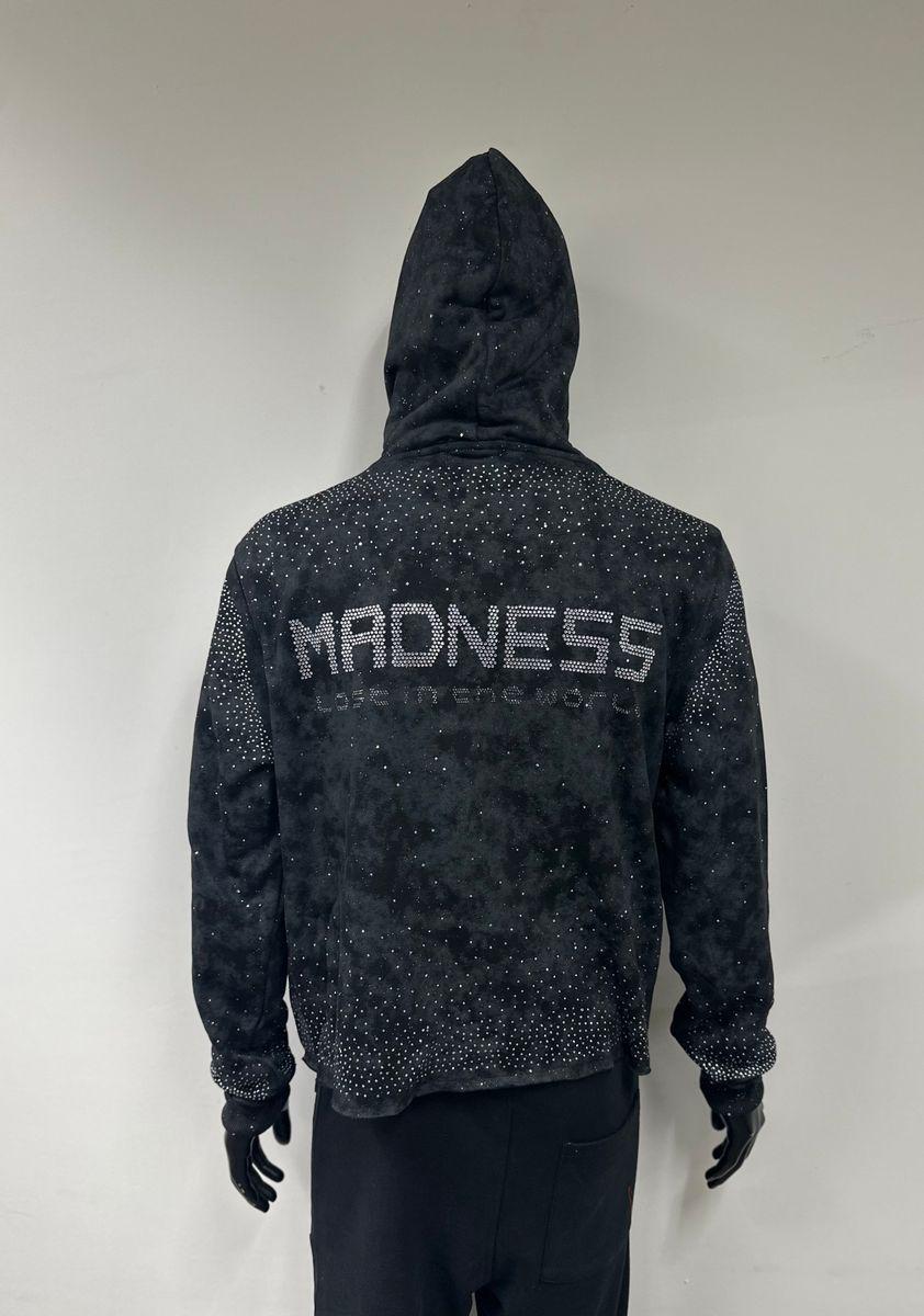 CARNIVAL" F-TERRY CROPPED HOODIES