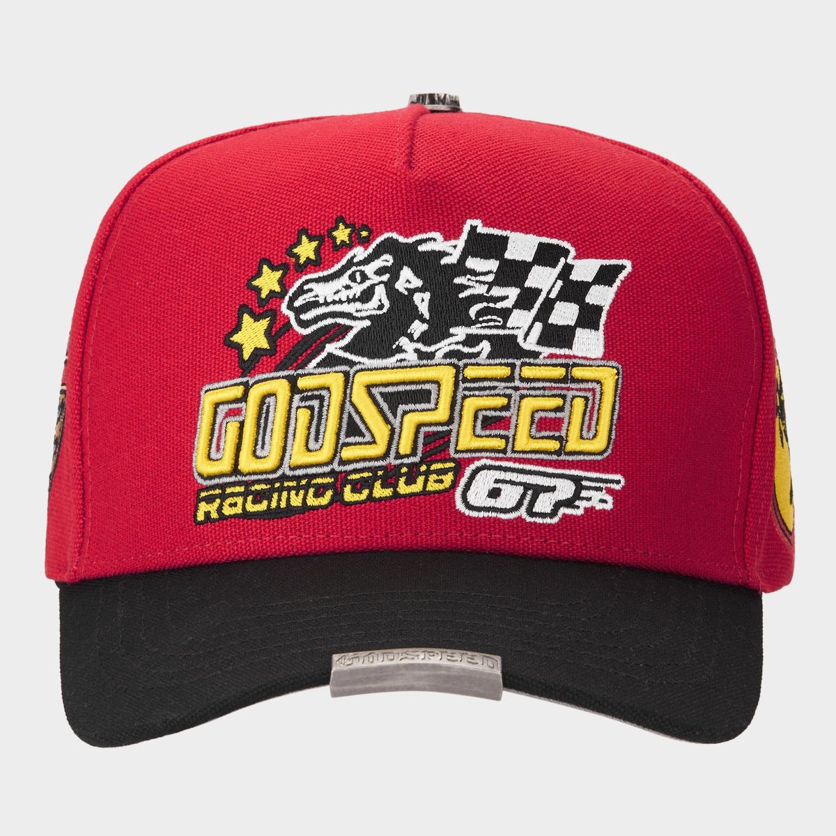 Godspeed  hat  GRC Members Snapback Hat (Red/Black) BOOM