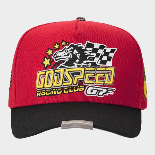 Godspeed  hat  GRC Members Snapback Hat (Red/Black) BOOM