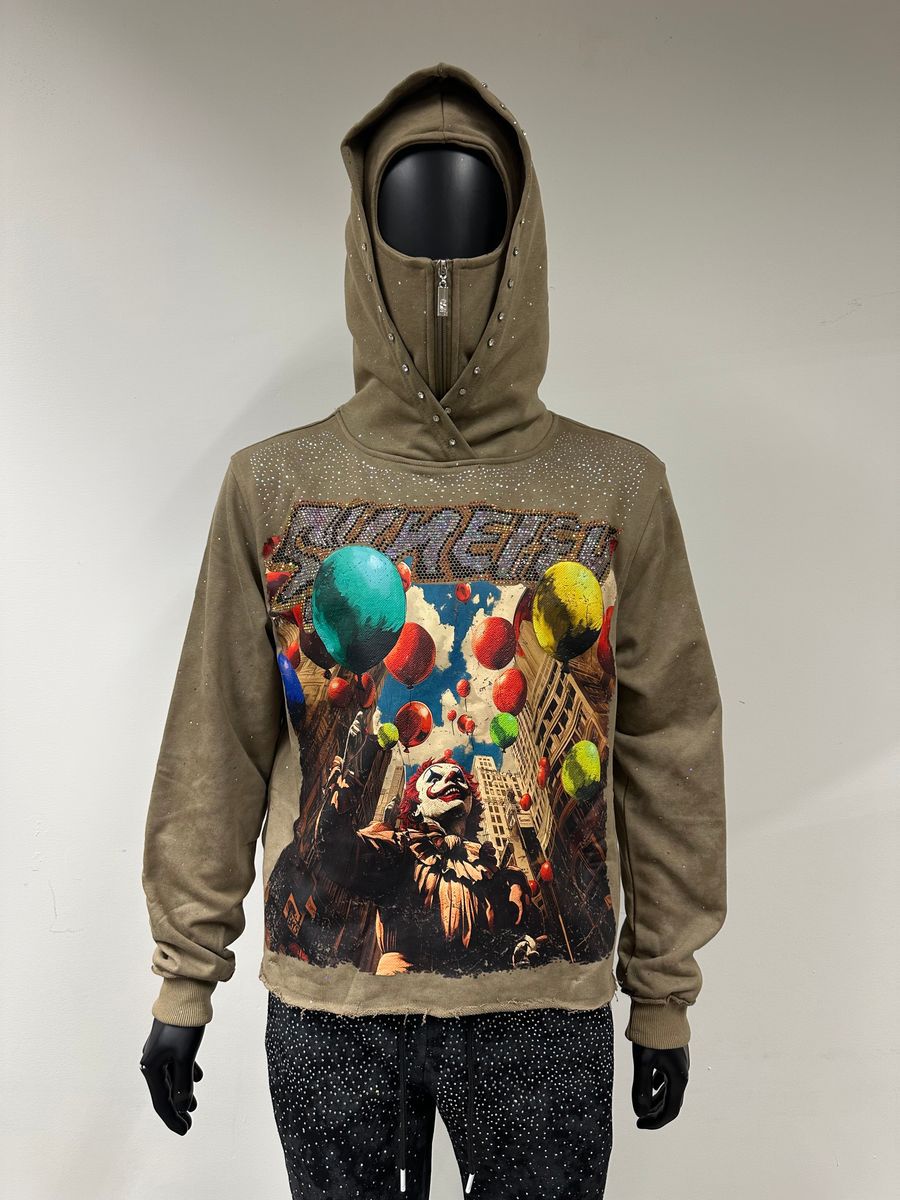 "SYNERGY" F-TERRY CROPPED HOODIE