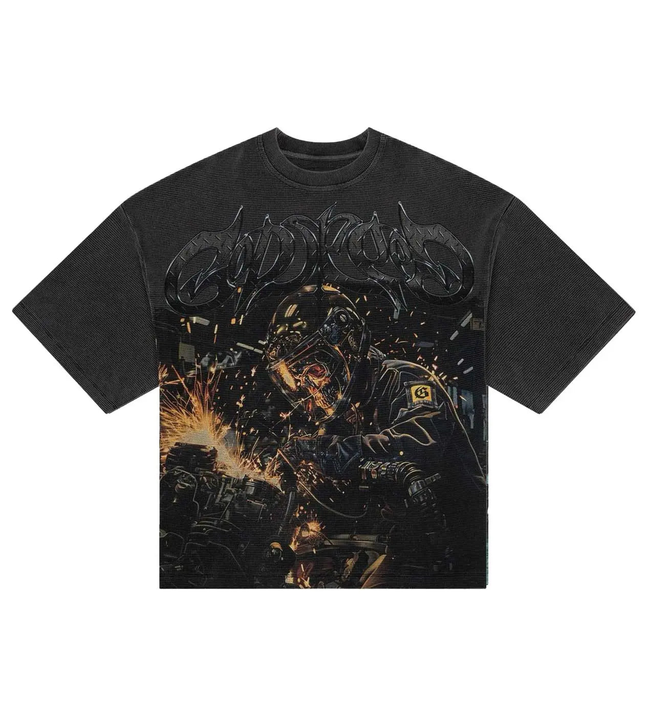 GODSPEED UNDER CONSTRUCTION THERMAL TEE BLACK