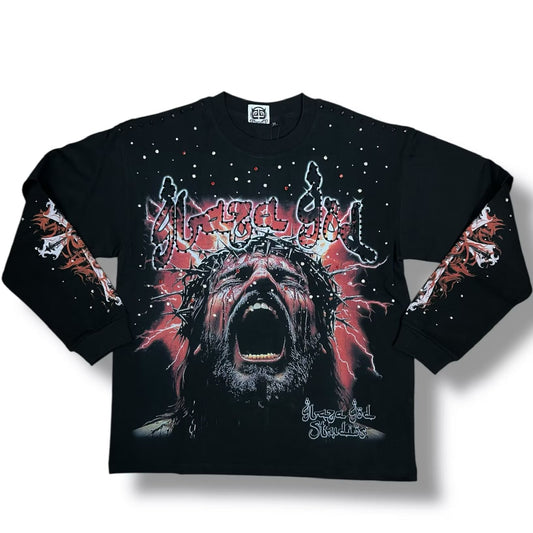 Glaza God Long Sleeve -Red