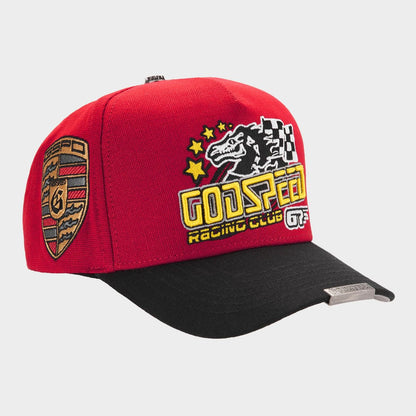 Godspeed  hat  GRC Members Snapback Hat (Red/Black) BOOM