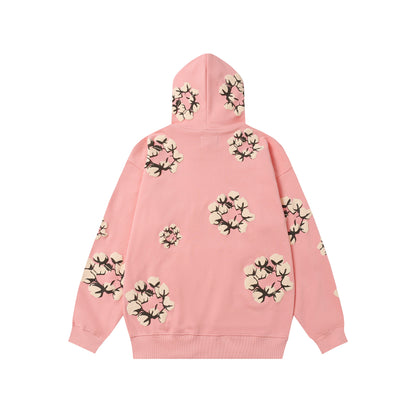 DENIM TEARS Pink Hoodie
