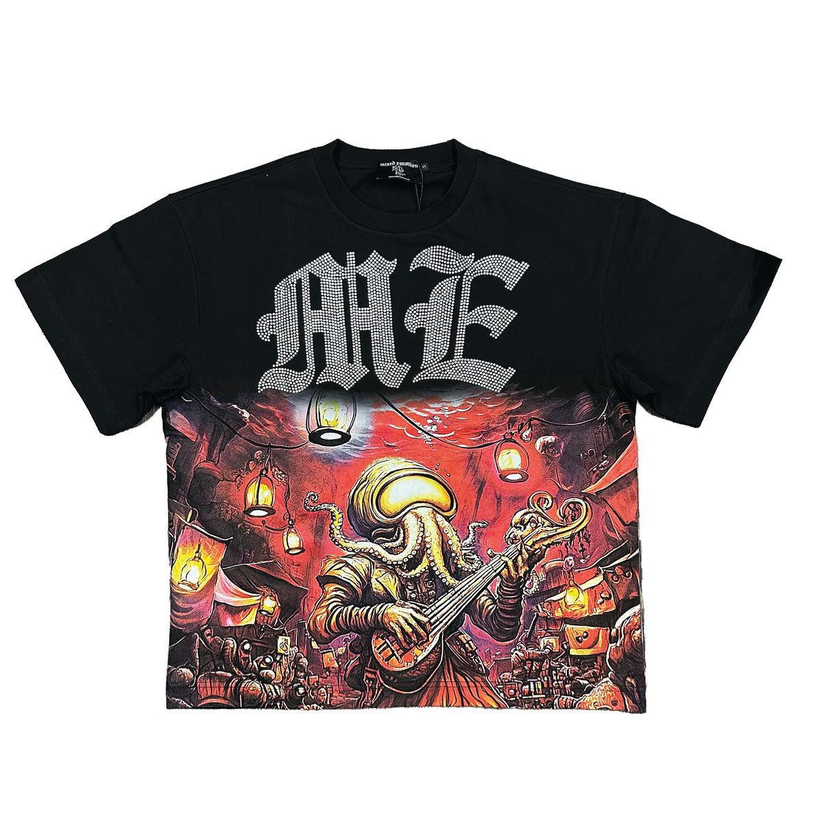 Octopus Rhinestone Tee