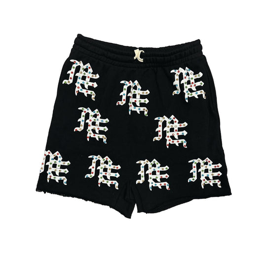 Black 'ME' Logo Shorts