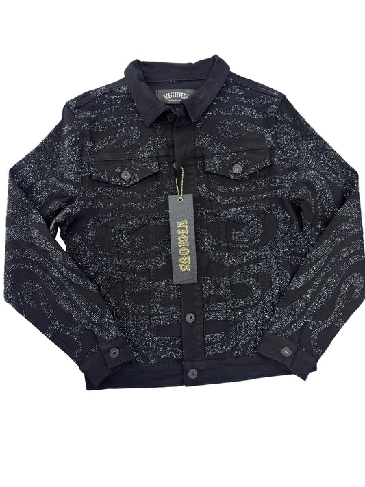 Vicious jacket “Full Rhinestone”