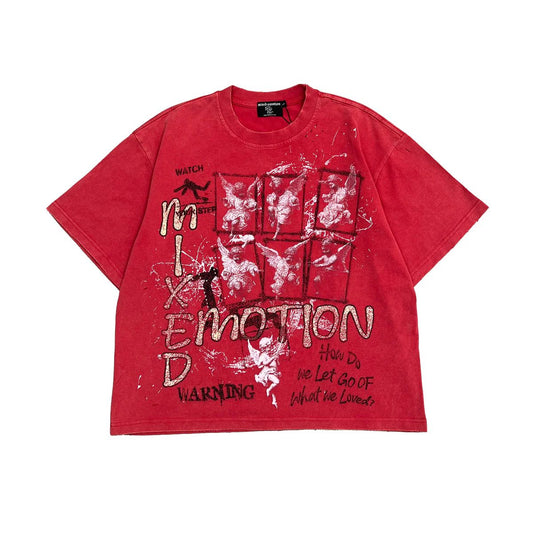 Red crimson tee