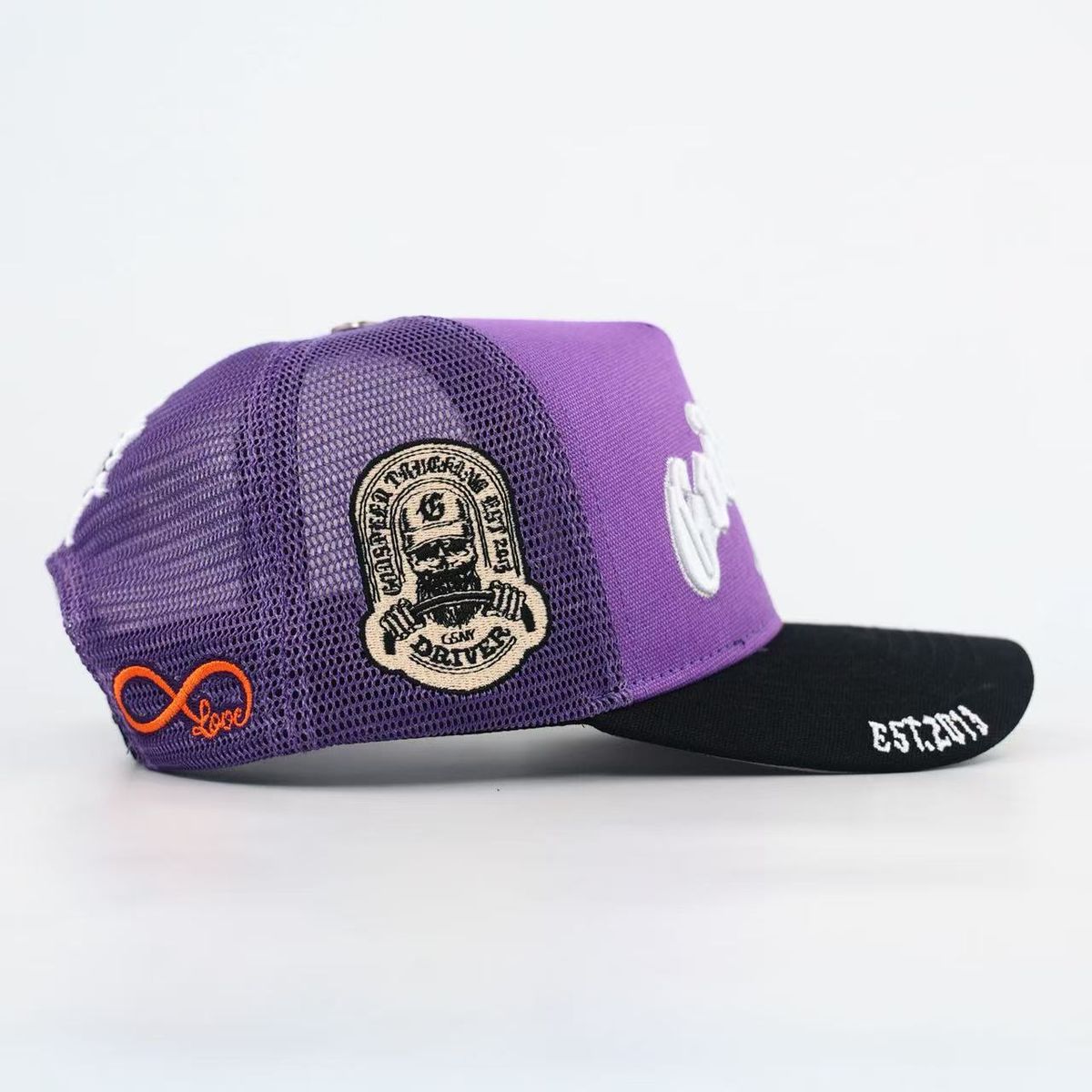 Godspeed hats GS FOREVER TRUCKER HAT (PURPLE/BLACK)
