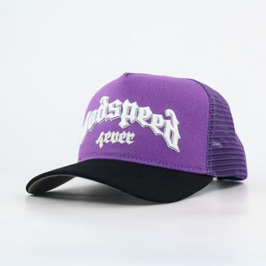 Godspeed hats GS FOREVER TRUCKER HAT (PURPLE/BLACK)