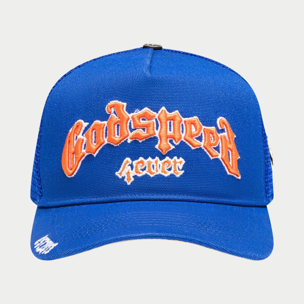 GS FOREVER TRUCKER HAT (Blue/Orange) BOOM