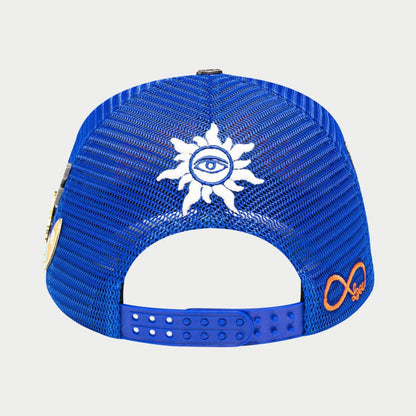 GS FOREVER TRUCKER HAT (Blue/Orange) BOOM