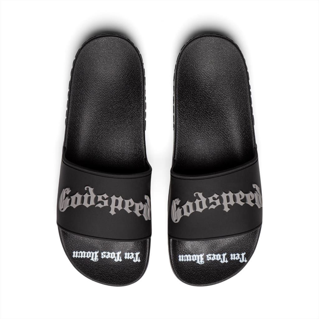 Godspeed  OG Logo Slides (Black) BOOM