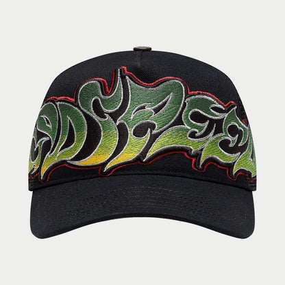 Godspeed  GS Neo Trucker Hat (Black/Yellow/Red) BOOM