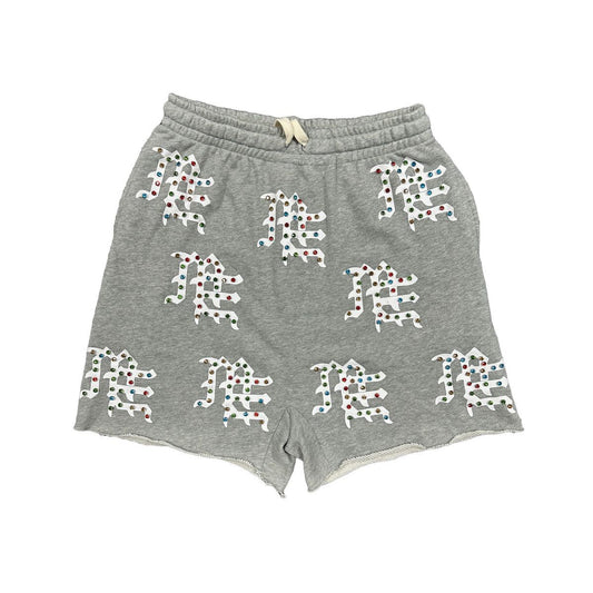Grey 'ME' Logo Shorts
