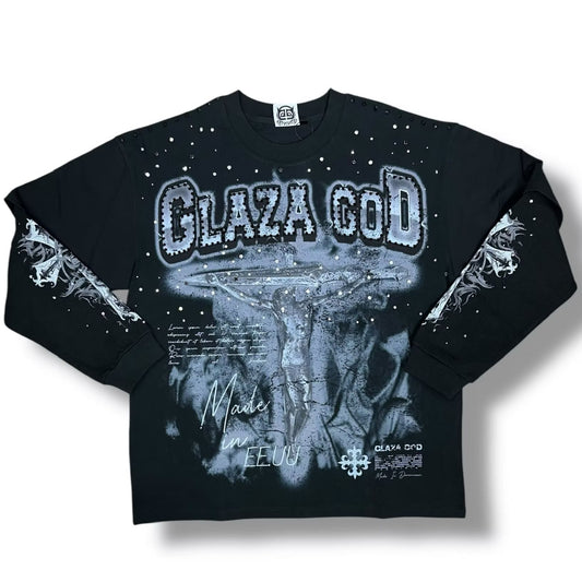 Glaza God Long Sleeve - Black