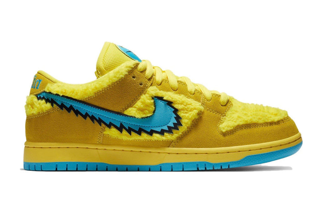 Nike SB Dunk Low Grateful Dead Bears Yellow