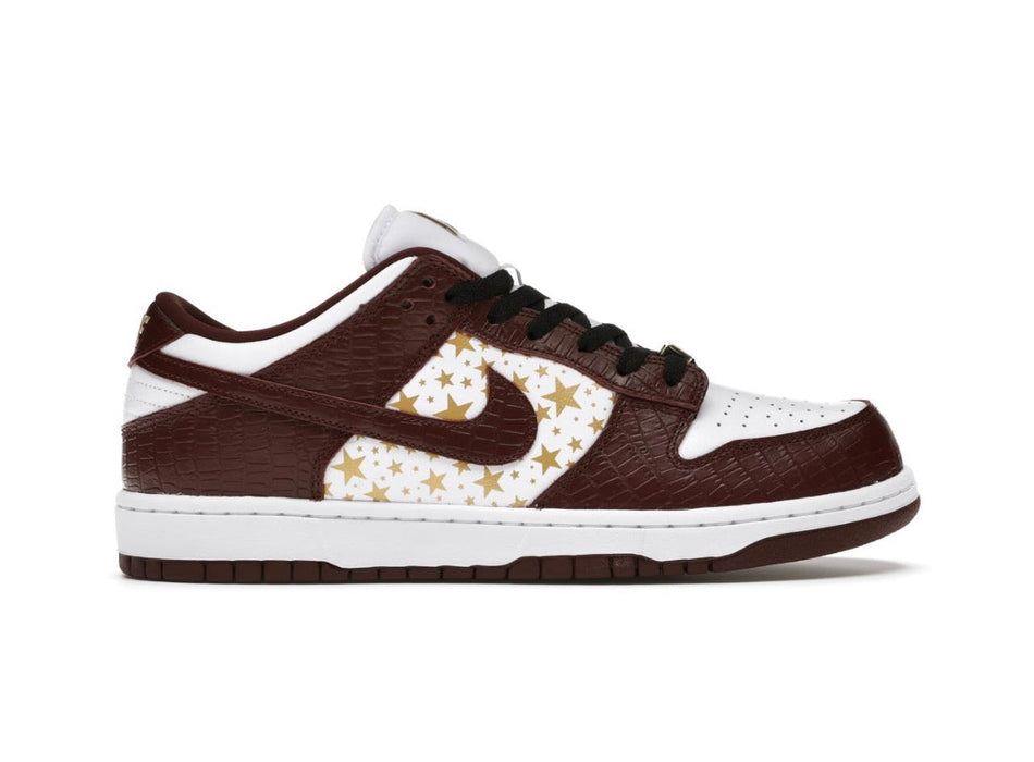 Nike SB Dunk Low Supreme Stars Barkroot Brown