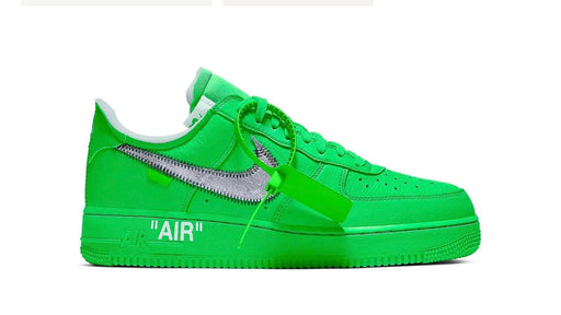 AF1 Off White Light Green Spark